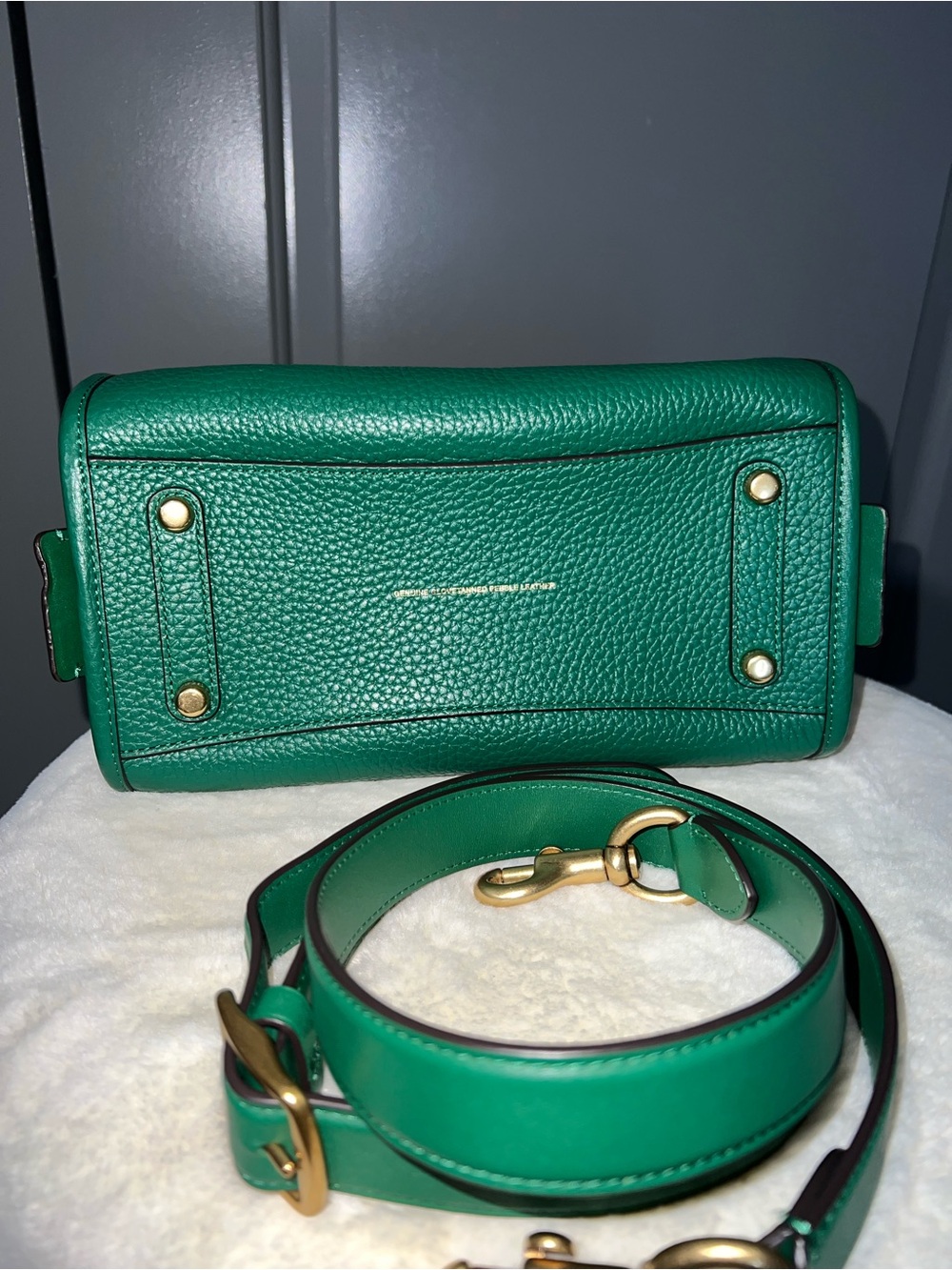 Coach Rogue 25 Green C3877 - Picture 2 of 6